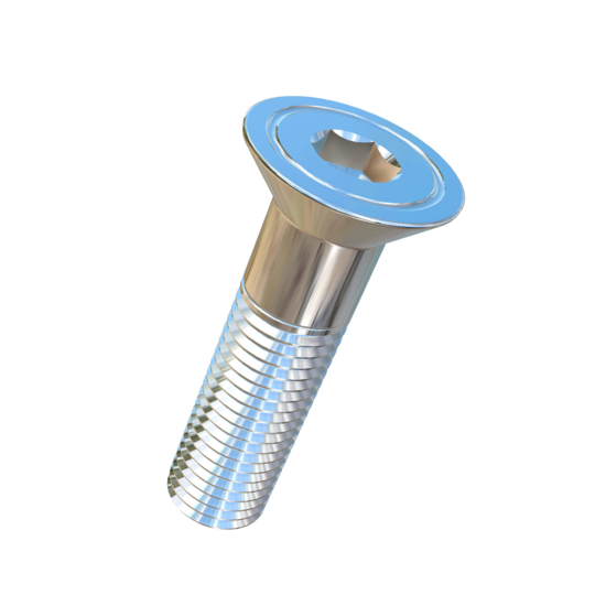 Titanium 1-1/8-7 X 4-1/2 inch UNC Flat Head Socket Drive Allied Titanium Cap Screw